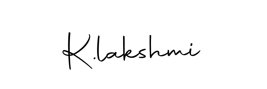 Also we have K.lakshmi name is the best signature style. Create professional handwritten signature collection using Autography-DOLnW autograph style. K.lakshmi signature style 10 images and pictures png