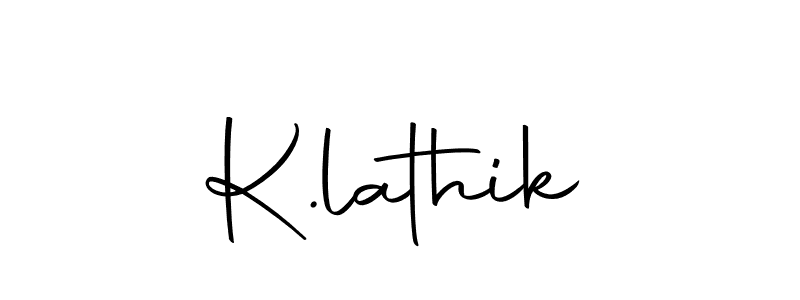 Check out images of Autograph of K.lathik name. Actor K.lathik Signature Style. Autography-DOLnW is a professional sign style online. K.lathik signature style 10 images and pictures png