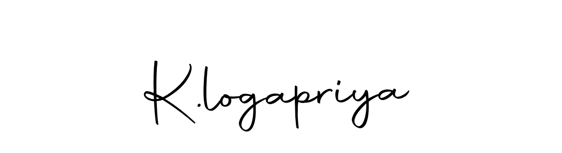 Make a beautiful signature design for name K.logapriya. With this signature (Autography-DOLnW) style, you can create a handwritten signature for free. K.logapriya signature style 10 images and pictures png