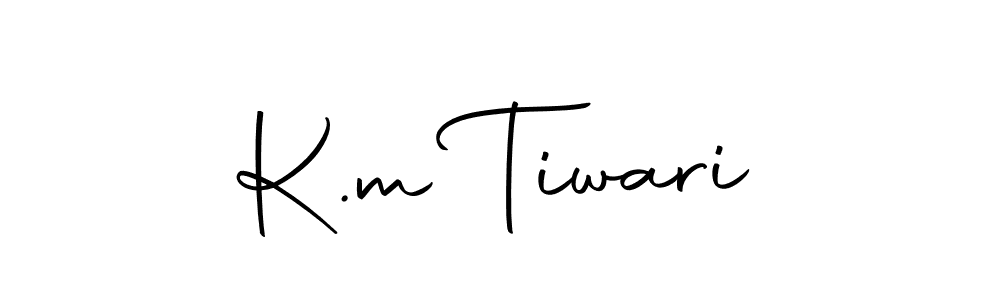 Also we have K.m Tiwari name is the best signature style. Create professional handwritten signature collection using Autography-DOLnW autograph style. K.m Tiwari signature style 10 images and pictures png