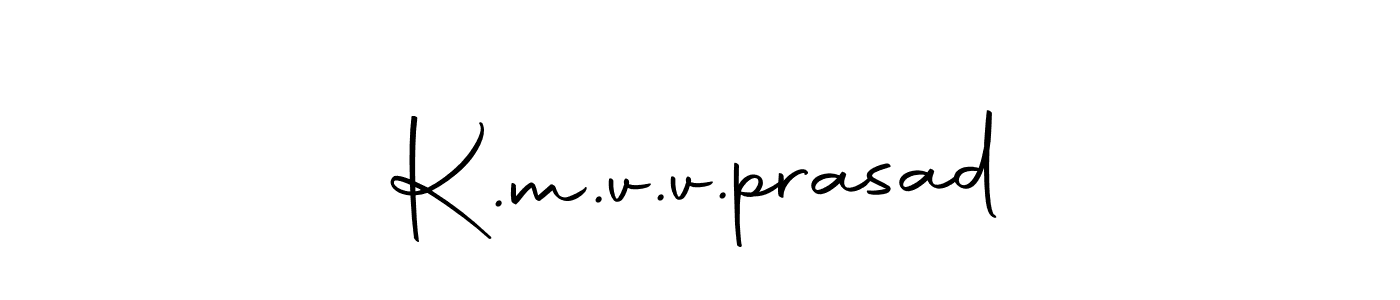The best way (Autography-DOLnW) to make a short signature is to pick only two or three words in your name. The name K.m.v.v.prasad include a total of six letters. For converting this name. K.m.v.v.prasad signature style 10 images and pictures png
