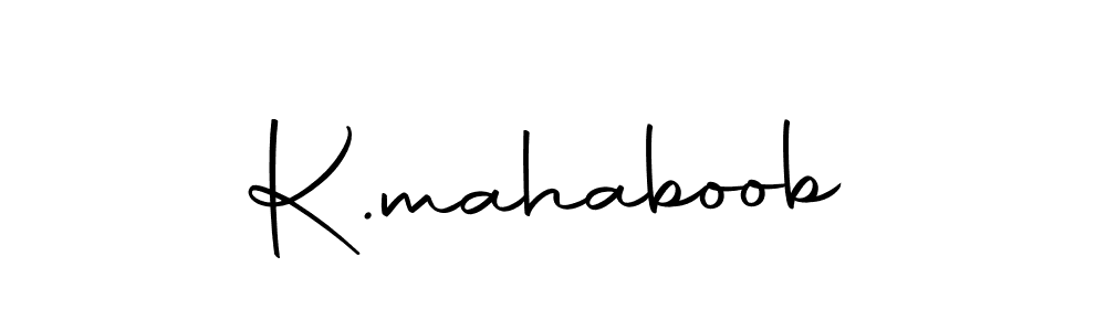 Also we have K.mahaboob name is the best signature style. Create professional handwritten signature collection using Autography-DOLnW autograph style. K.mahaboob signature style 10 images and pictures png