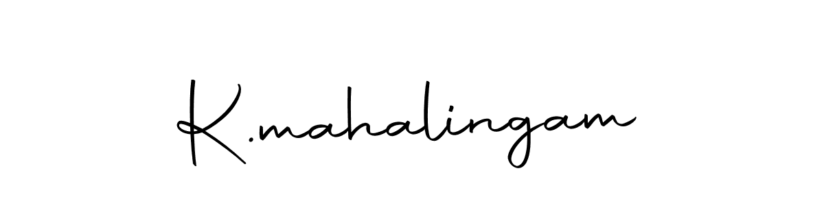 Also we have K.mahalingam name is the best signature style. Create professional handwritten signature collection using Autography-DOLnW autograph style. K.mahalingam signature style 10 images and pictures png