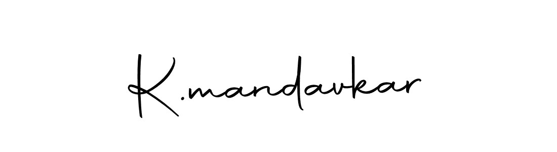 You should practise on your own different ways (Autography-DOLnW) to write your name (K.mandavkar) in signature. don't let someone else do it for you. K.mandavkar signature style 10 images and pictures png