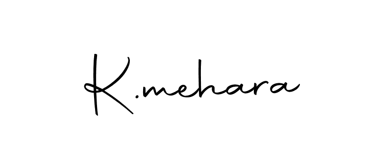 Make a beautiful signature design for name K.mehara. With this signature (Autography-DOLnW) style, you can create a handwritten signature for free. K.mehara signature style 10 images and pictures png