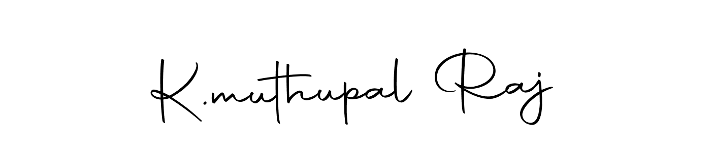 if you are searching for the best signature style for your name K.muthupal Raj. so please give up your signature search. here we have designed multiple signature styles  using Autography-DOLnW. K.muthupal Raj signature style 10 images and pictures png