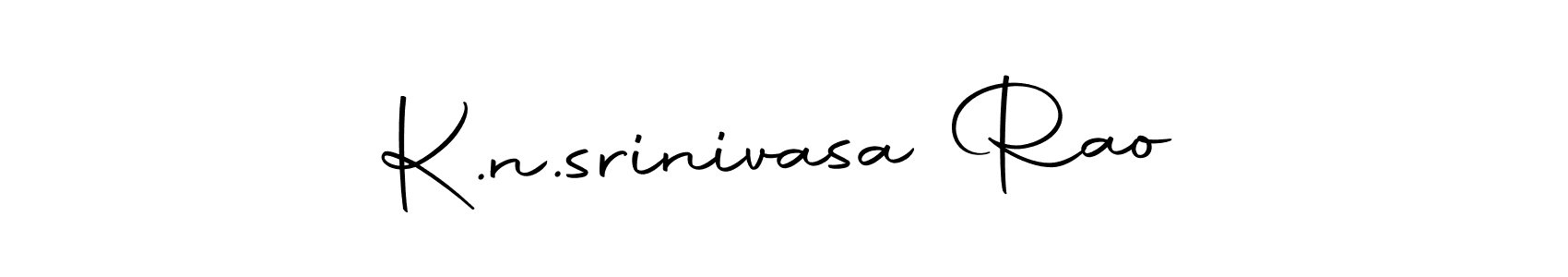 Make a beautiful signature design for name K.n.srinivasa Rao. Use this online signature maker to create a handwritten signature for free. K.n.srinivasa Rao signature style 10 images and pictures png