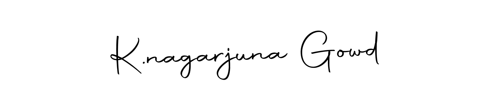 This is the best signature style for the K.nagarjuna Gowd name. Also you like these signature font (Autography-DOLnW). Mix name signature. K.nagarjuna Gowd signature style 10 images and pictures png