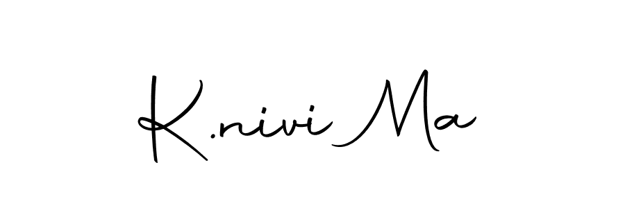 K.nivi Ma stylish signature style. Best Handwritten Sign (Autography-DOLnW) for my name. Handwritten Signature Collection Ideas for my name K.nivi Ma. K.nivi Ma signature style 10 images and pictures png