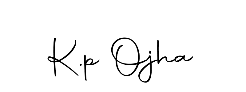You should practise on your own different ways (Autography-DOLnW) to write your name (K.p Ojha) in signature. don't let someone else do it for you. K.p Ojha signature style 10 images and pictures png