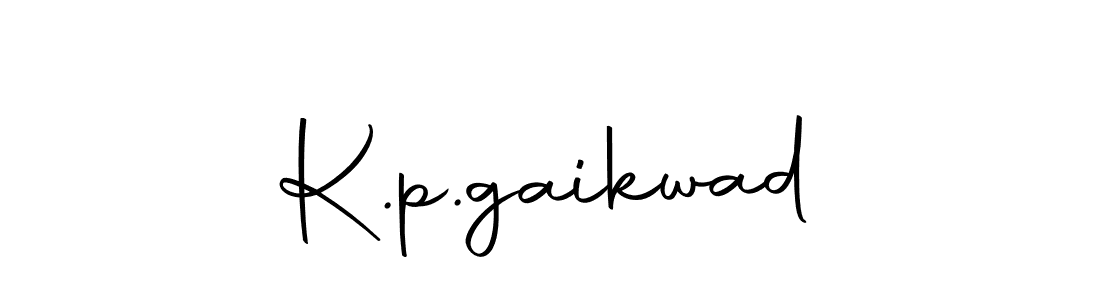 You should practise on your own different ways (Autography-DOLnW) to write your name (K.p.gaikwad) in signature. don't let someone else do it for you. K.p.gaikwad signature style 10 images and pictures png