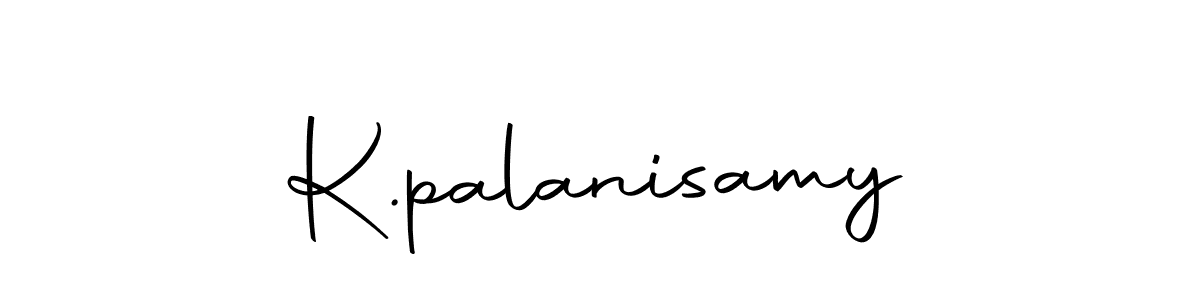 Create a beautiful signature design for name K.palanisamy. With this signature (Autography-DOLnW) fonts, you can make a handwritten signature for free. K.palanisamy signature style 10 images and pictures png