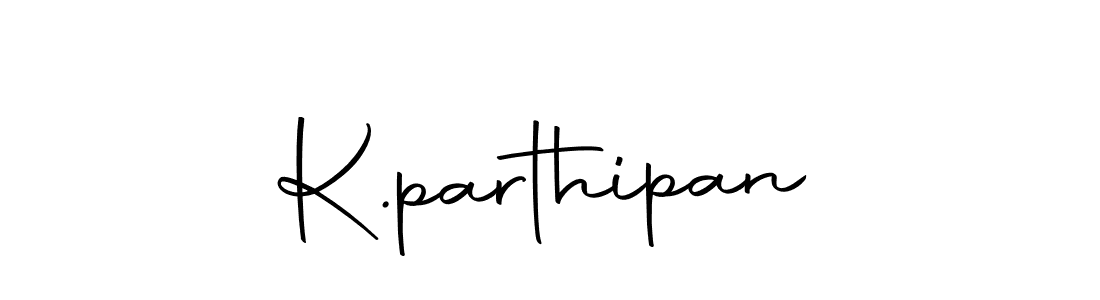 Make a beautiful signature design for name K.parthipan. With this signature (Autography-DOLnW) style, you can create a handwritten signature for free. K.parthipan signature style 10 images and pictures png