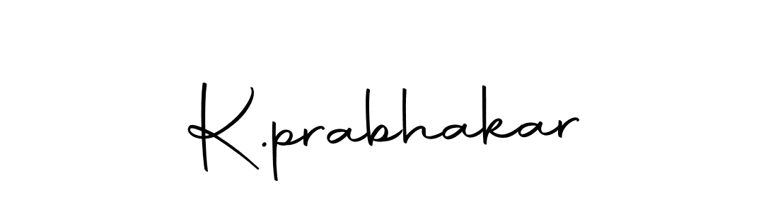 How to make K.prabhakar signature? Autography-DOLnW is a professional autograph style. Create handwritten signature for K.prabhakar name. K.prabhakar signature style 10 images and pictures png