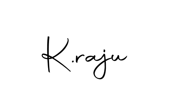 Use a signature maker to create a handwritten signature online. With this signature software, you can design (Autography-DOLnW) your own signature for name K.raju. K.raju signature style 10 images and pictures png