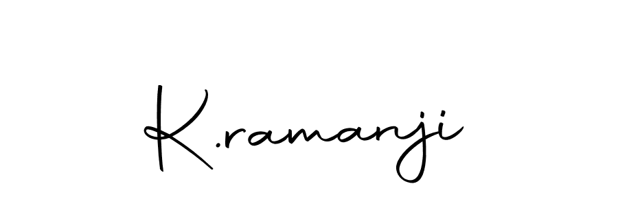 How to make K.ramanji name signature. Use Autography-DOLnW style for creating short signs online. This is the latest handwritten sign. K.ramanji signature style 10 images and pictures png
