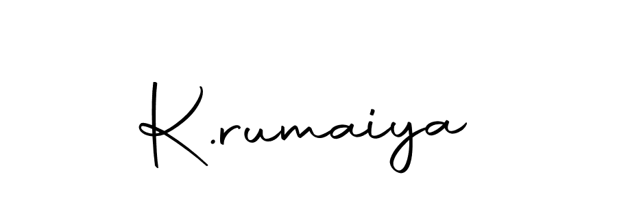 Also we have K.rumaiya name is the best signature style. Create professional handwritten signature collection using Autography-DOLnW autograph style. K.rumaiya signature style 10 images and pictures png
