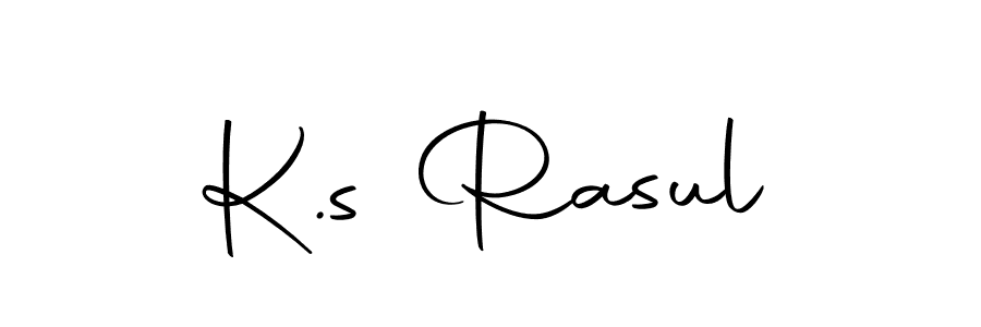 Make a short K.s Rasul signature style. Manage your documents anywhere anytime using Autography-DOLnW. Create and add eSignatures, submit forms, share and send files easily. K.s Rasul signature style 10 images and pictures png