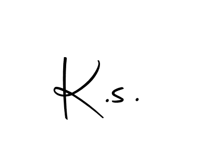 Make a beautiful signature design for name K.s.. Use this online signature maker to create a handwritten signature for free. K.s. signature style 10 images and pictures png