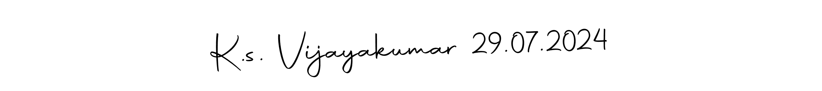 if you are searching for the best signature style for your name K.s. Vijayakumar 29.07.2024. so please give up your signature search. here we have designed multiple signature styles  using Autography-DOLnW. K.s. Vijayakumar 29.07.2024 signature style 10 images and pictures png