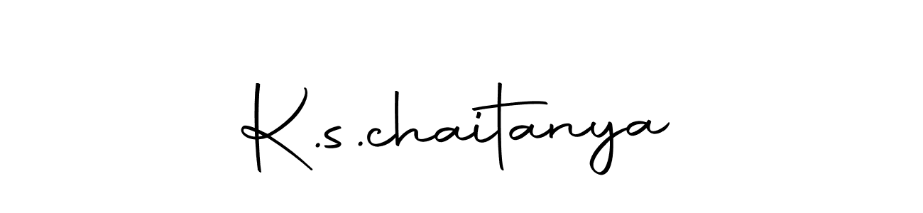 K.s.chaitanya stylish signature style. Best Handwritten Sign (Autography-DOLnW) for my name. Handwritten Signature Collection Ideas for my name K.s.chaitanya. K.s.chaitanya signature style 10 images and pictures png