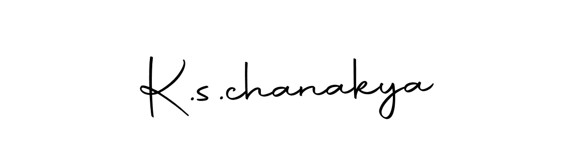 Make a beautiful signature design for name K.s.chanakya. With this signature (Autography-DOLnW) style, you can create a handwritten signature for free. K.s.chanakya signature style 10 images and pictures png