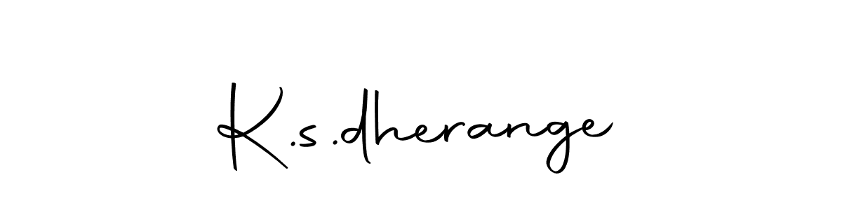 Also You can easily find your signature by using the search form. We will create K.s.dherange name handwritten signature images for you free of cost using Autography-DOLnW sign style. K.s.dherange signature style 10 images and pictures png