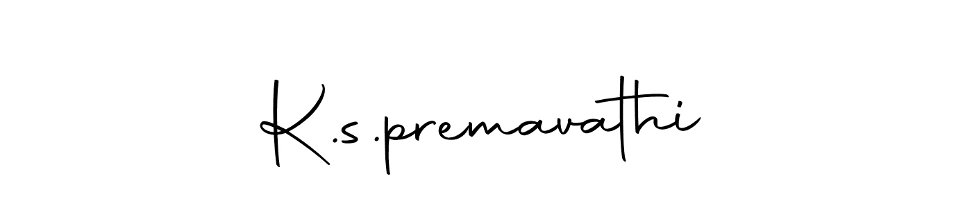 You should practise on your own different ways (Autography-DOLnW) to write your name (K.s.premavathi) in signature. don't let someone else do it for you. K.s.premavathi signature style 10 images and pictures png