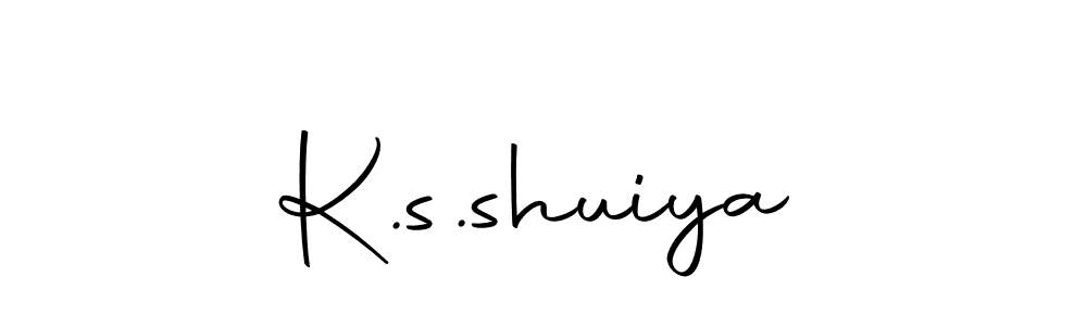 K.s.shuiya stylish signature style. Best Handwritten Sign (Autography-DOLnW) for my name. Handwritten Signature Collection Ideas for my name K.s.shuiya. K.s.shuiya signature style 10 images and pictures png