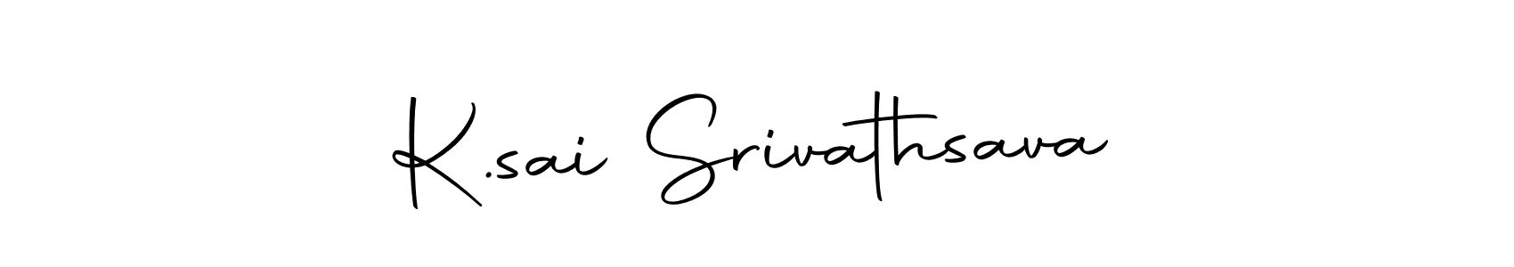 Design your own signature with our free online signature maker. With this signature software, you can create a handwritten (Autography-DOLnW) signature for name K.sai Srivathsava. K.sai Srivathsava signature style 10 images and pictures png