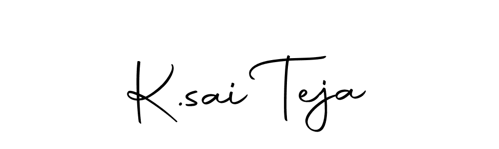 Autography-DOLnW is a professional signature style that is perfect for those who want to add a touch of class to their signature. It is also a great choice for those who want to make their signature more unique. Get K.sai Teja name to fancy signature for free. K.sai Teja signature style 10 images and pictures png