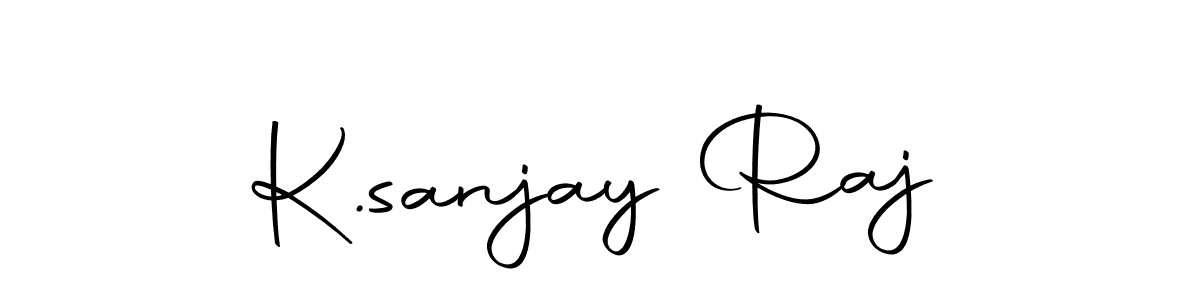 How to make K.sanjay Raj signature? Autography-DOLnW is a professional autograph style. Create handwritten signature for K.sanjay Raj name. K.sanjay Raj signature style 10 images and pictures png