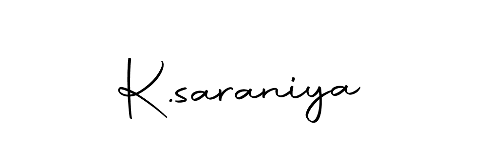 You can use this online signature creator to create a handwritten signature for the name K.saraniya. This is the best online autograph maker. K.saraniya signature style 10 images and pictures png