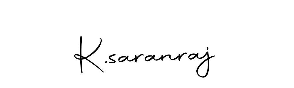 How to Draw K.saranraj signature style? Autography-DOLnW is a latest design signature styles for name K.saranraj. K.saranraj signature style 10 images and pictures png