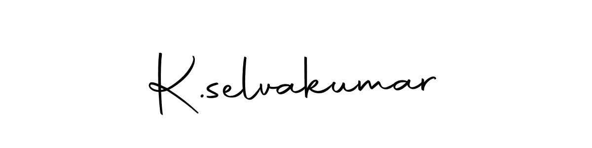 Design your own signature with our free online signature maker. With this signature software, you can create a handwritten (Autography-DOLnW) signature for name K.selvakumar. K.selvakumar signature style 10 images and pictures png