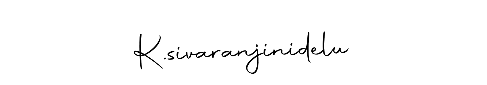 You should practise on your own different ways (Autography-DOLnW) to write your name (K.sivaranjinidelu) in signature. don't let someone else do it for you. K.sivaranjinidelu signature style 10 images and pictures png