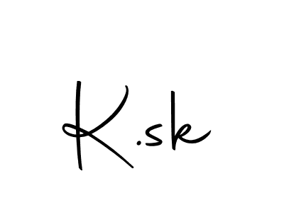 How to Draw K.sk signature style? Autography-DOLnW is a latest design signature styles for name K.sk. K.sk signature style 10 images and pictures png