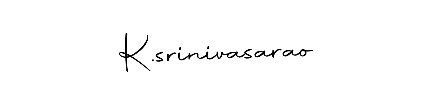 Make a beautiful signature design for name K.srinivasarao. Use this online signature maker to create a handwritten signature for free. K.srinivasarao signature style 10 images and pictures png