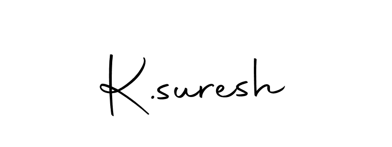 Make a short K.suresh signature style. Manage your documents anywhere anytime using Autography-DOLnW. Create and add eSignatures, submit forms, share and send files easily. K.suresh signature style 10 images and pictures png