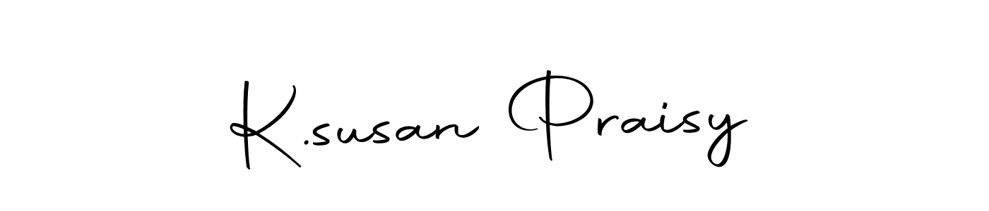 This is the best signature style for the K.susan Praisy name. Also you like these signature font (Autography-DOLnW). Mix name signature. K.susan Praisy signature style 10 images and pictures png
