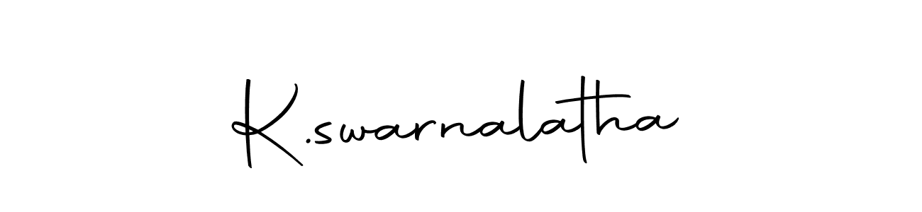 This is the best signature style for the K.swarnalatha name. Also you like these signature font (Autography-DOLnW). Mix name signature. K.swarnalatha signature style 10 images and pictures png