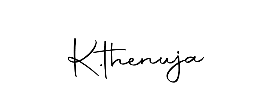 Make a beautiful signature design for name K.thenuja. Use this online signature maker to create a handwritten signature for free. K.thenuja signature style 10 images and pictures png