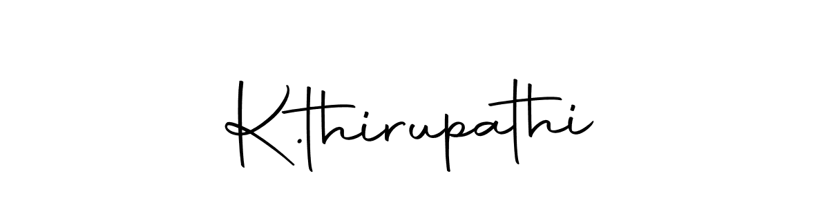 Make a beautiful signature design for name K.thirupathi. Use this online signature maker to create a handwritten signature for free. K.thirupathi signature style 10 images and pictures png