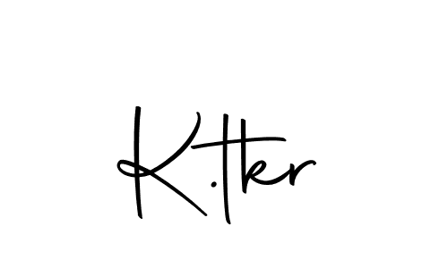 You should practise on your own different ways (Autography-DOLnW) to write your name (K.tkr) in signature. don't let someone else do it for you. K.tkr signature style 10 images and pictures png
