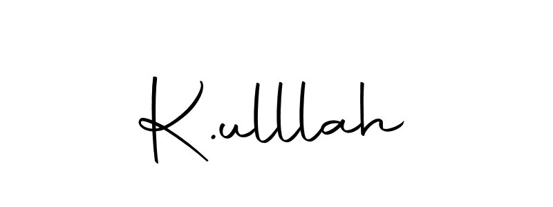 Once you've used our free online signature maker to create your best signature Autography-DOLnW style, it's time to enjoy all of the benefits that K.ulllah name signing documents. K.ulllah signature style 10 images and pictures png