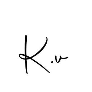 You should practise on your own different ways (Autography-DOLnW) to write your name (K.v) in signature. don't let someone else do it for you. K.v signature style 10 images and pictures png