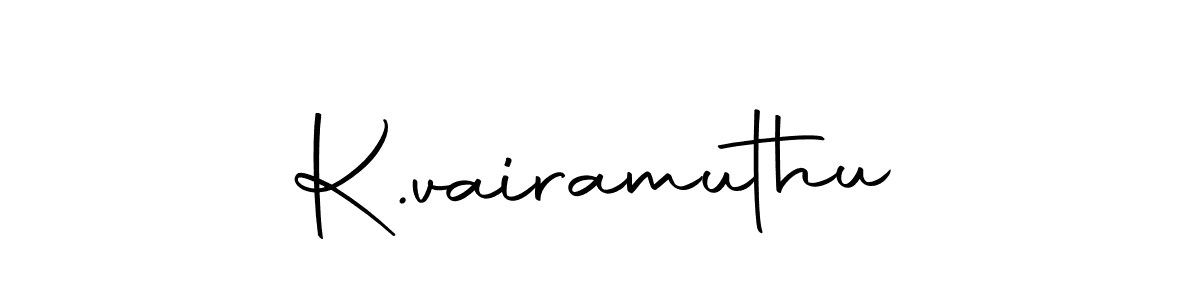 Once you've used our free online signature maker to create your best signature Autography-DOLnW style, it's time to enjoy all of the benefits that K.vairamuthu name signing documents. K.vairamuthu signature style 10 images and pictures png