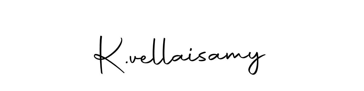 The best way (Autography-DOLnW) to make a short signature is to pick only two or three words in your name. The name K.vellaisamy include a total of six letters. For converting this name. K.vellaisamy signature style 10 images and pictures png