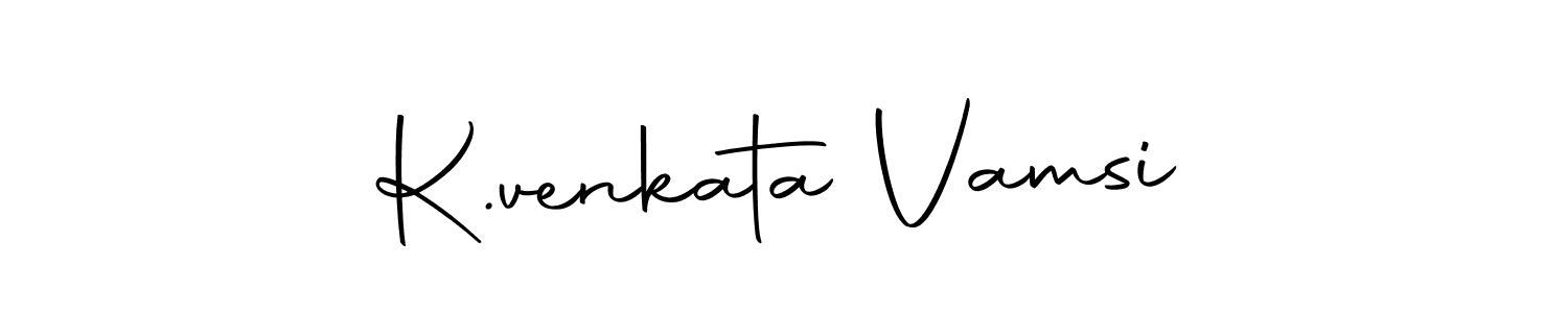 Use a signature maker to create a handwritten signature online. With this signature software, you can design (Autography-DOLnW) your own signature for name K.venkata Vamsi. K.venkata Vamsi signature style 10 images and pictures png