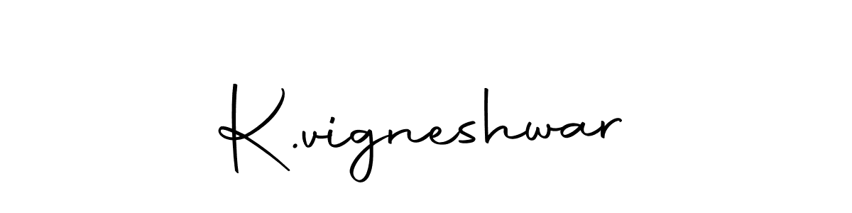 Create a beautiful signature design for name K.vigneshwar. With this signature (Autography-DOLnW) fonts, you can make a handwritten signature for free. K.vigneshwar signature style 10 images and pictures png